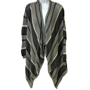 O’Neill Striped Flowy Cardigan Sweater XS NWT